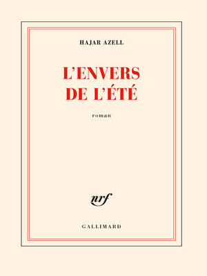 cover image of L'envers de l'été